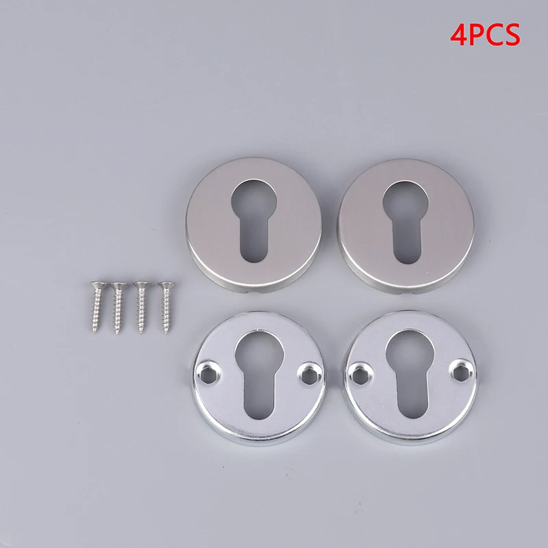 

304 Keyhole Cover Lock Cylinder Escutcheon Accessories Round Stainless Steel Corrosion Covers Set Hardware Lock Accessories