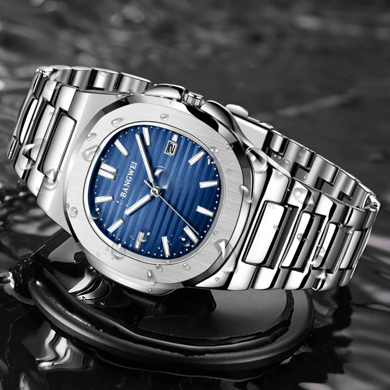 LIGE 2025 New Original Brand Luxury Mens Watches Fashion Business Watch Men Sports Military Waterproof Date Chronograph Male