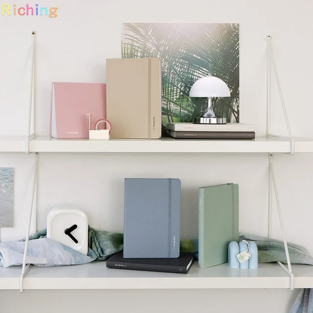 2025 Korean ICONIC JOURNAL J Weekly B6, PU Leather Cover Planner for Students Artists Business, Office & School Supplies 5