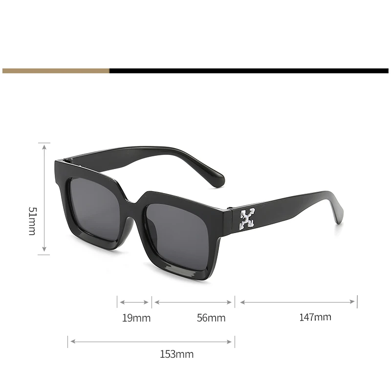 Polarized Sunglasses Vintage Sunglasses Square Small Frame Printed Women's Men's Outdoor Model UV400 Retro 1 Pair