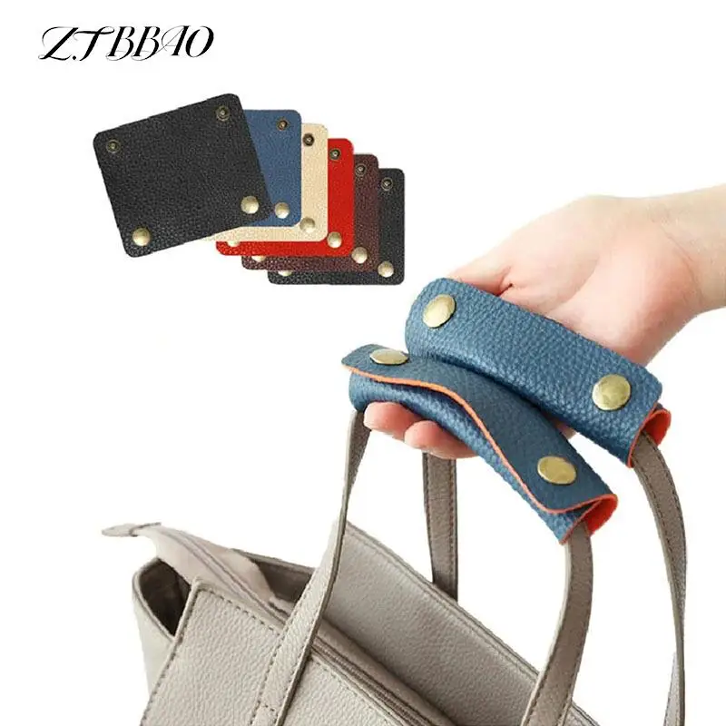 

1PCS Luggage Bag Handle Wrap Leather Protective Cover Shoulder Strap Bag Accessories