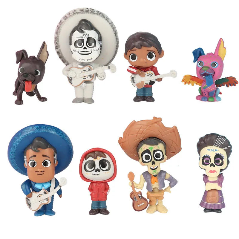 

Экшн-фигурка из мультфильма «Disney Coco», 8 шт./комплект, 6-9 см