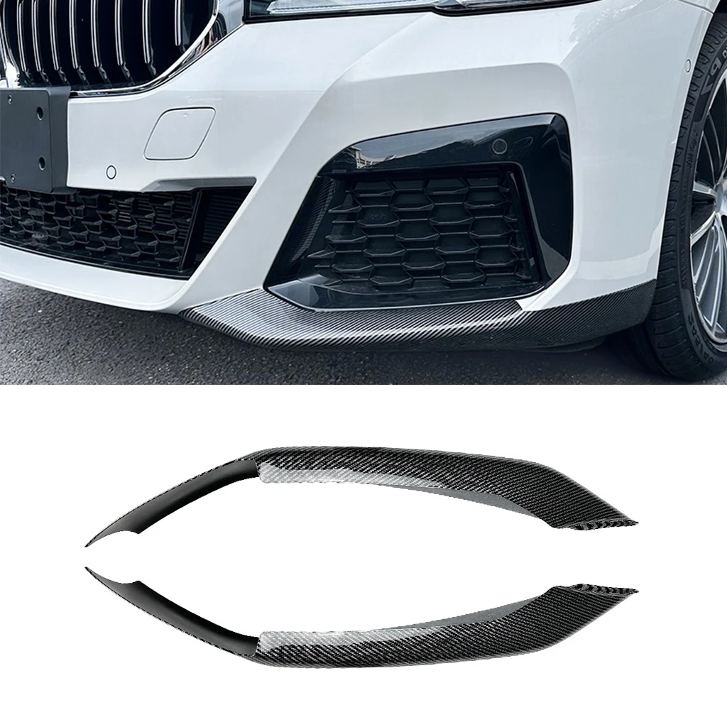 

Gloss Black Front Bumper Lip Diffuser Spoiler For BMW 5 Series G30 G31 LCI M Sport 2021-2023