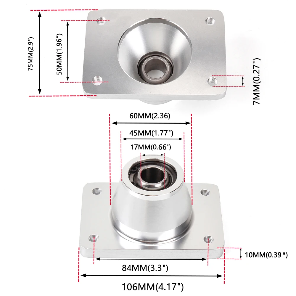 Bartoo-Aluminum Quick Shift Lever Base Short Shifter Quick