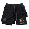 Anime Performance Shorts Toji Printed Men GYM Casual Sports Shorts Workout Running Mesh 2 In 1 Sport Short Pants 1