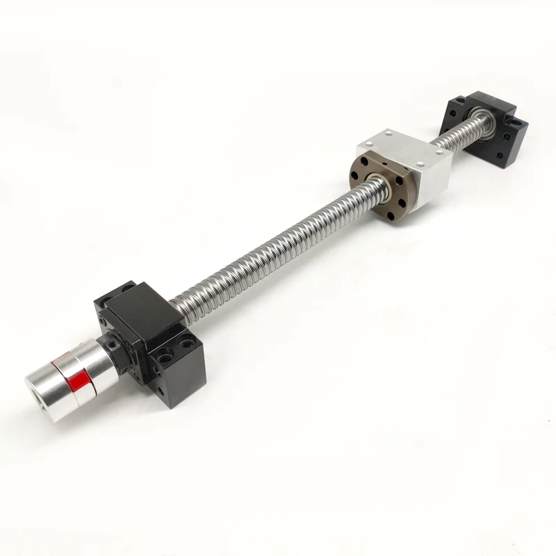 2Sets Ballscrew End Supports: 2Pc BK12 + 2 BF12 1605 1604 Ballscrew End Support CNC Parts For SFU1605 SFU1604