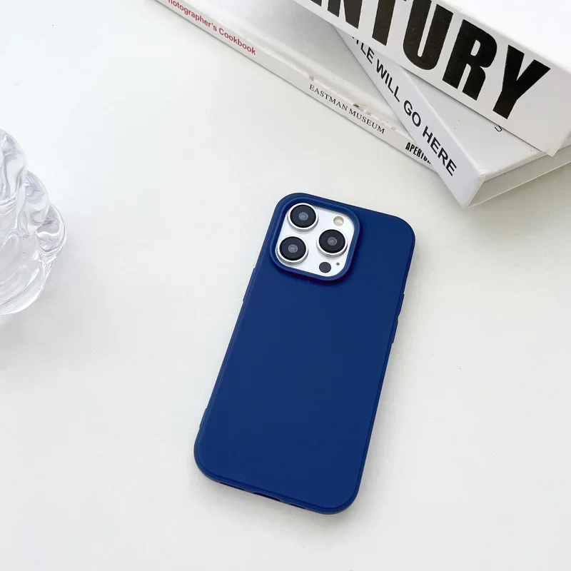 Dual-Tone Soft Matte Shockproof Silicone Case