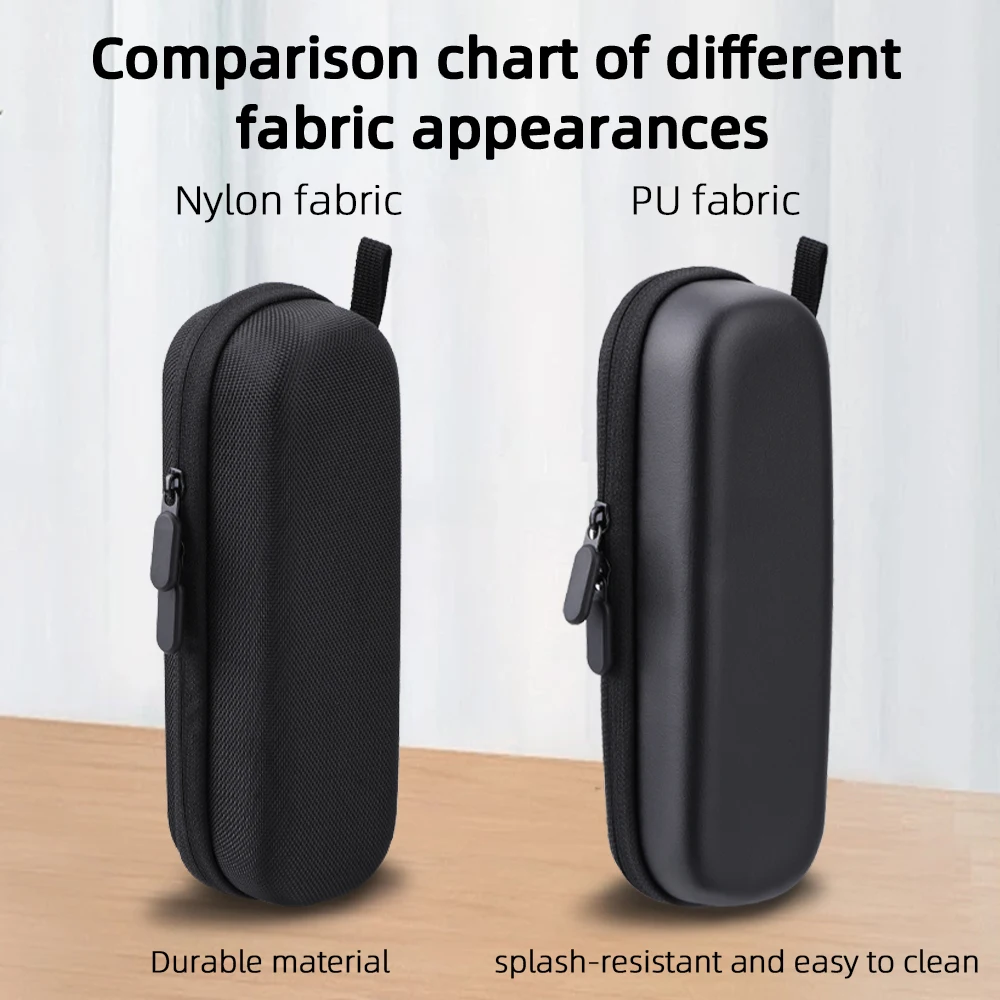 BRDRC Storage Bag For DJI OSMO Pocket 3 Carrying Case Shockproof Handbag Portable Bag With Carabiner Wristband Accessories - View #7