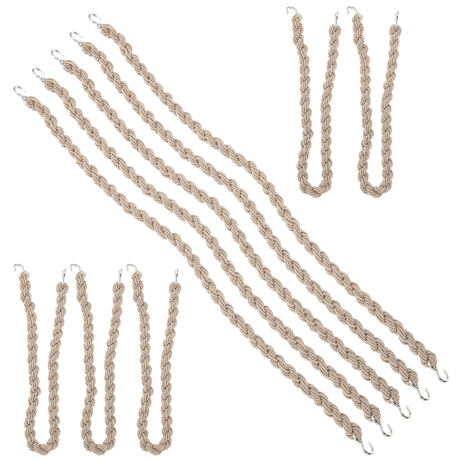 

10 Pcs Multifunction Leggings Elastic Portable Boot Ropes Polyester Bands Outdoor Straps