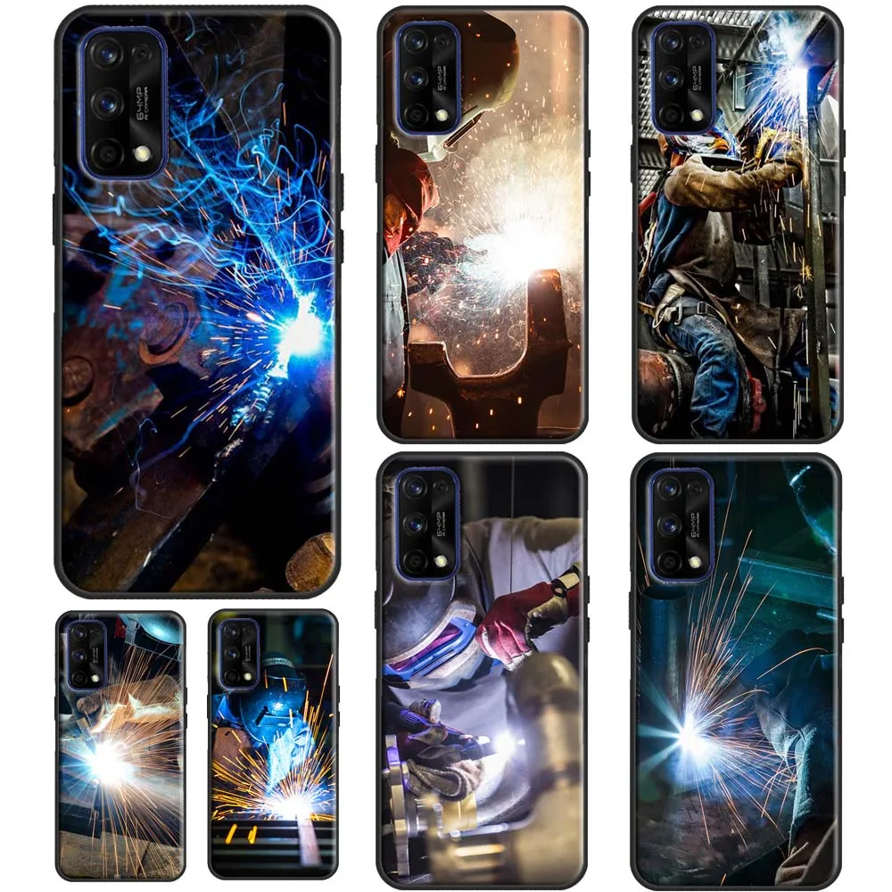 Saldatore Saldatura Hot Metal Worker Per Oneplus 11 10 Pro 10T Nord 3 2T Ce 2 Lite Realme C55 C35 C33 C31 C30 C21Y Gt Neo 5 Case