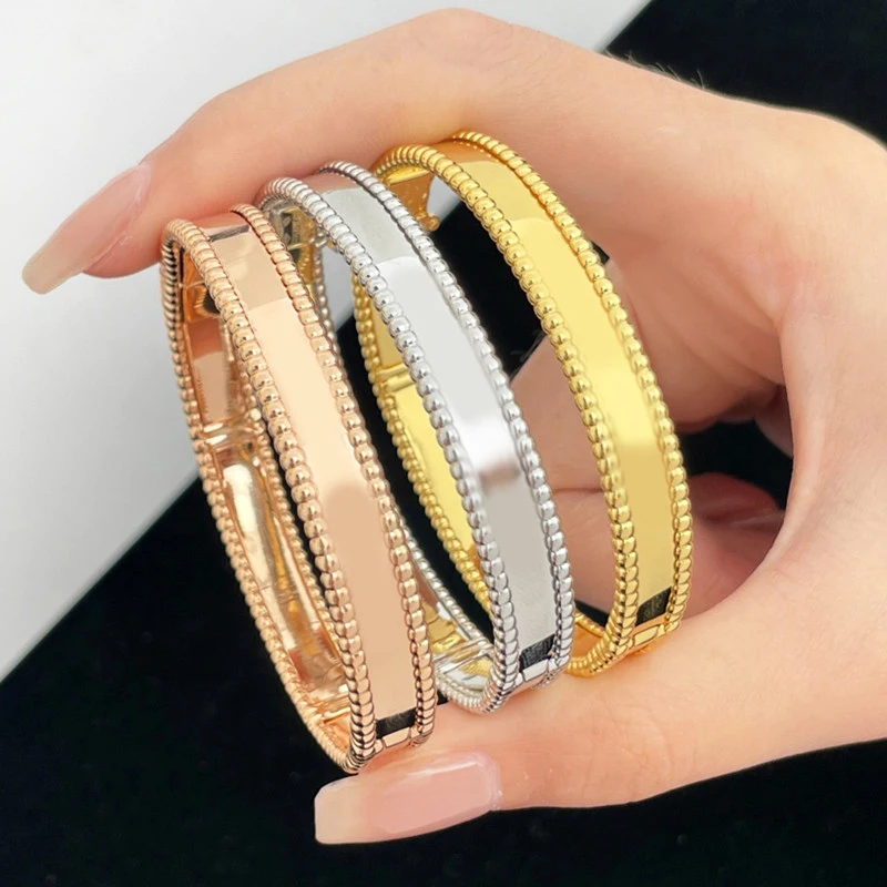 

Женский браслет из серебра 925 пробы, с круглыми бусинами