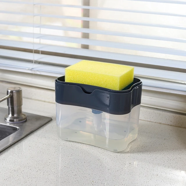 Dishwashing Liquid Dispenser Sponge  Soap Dishwashing Liquid Dispenser - 2  1 Soap - Aliexpress
