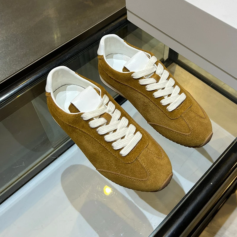 Flat Shoes, Women's Lace Up Casual Sports Shoes, Comfortable And Lightweight To Wear_voghion.com