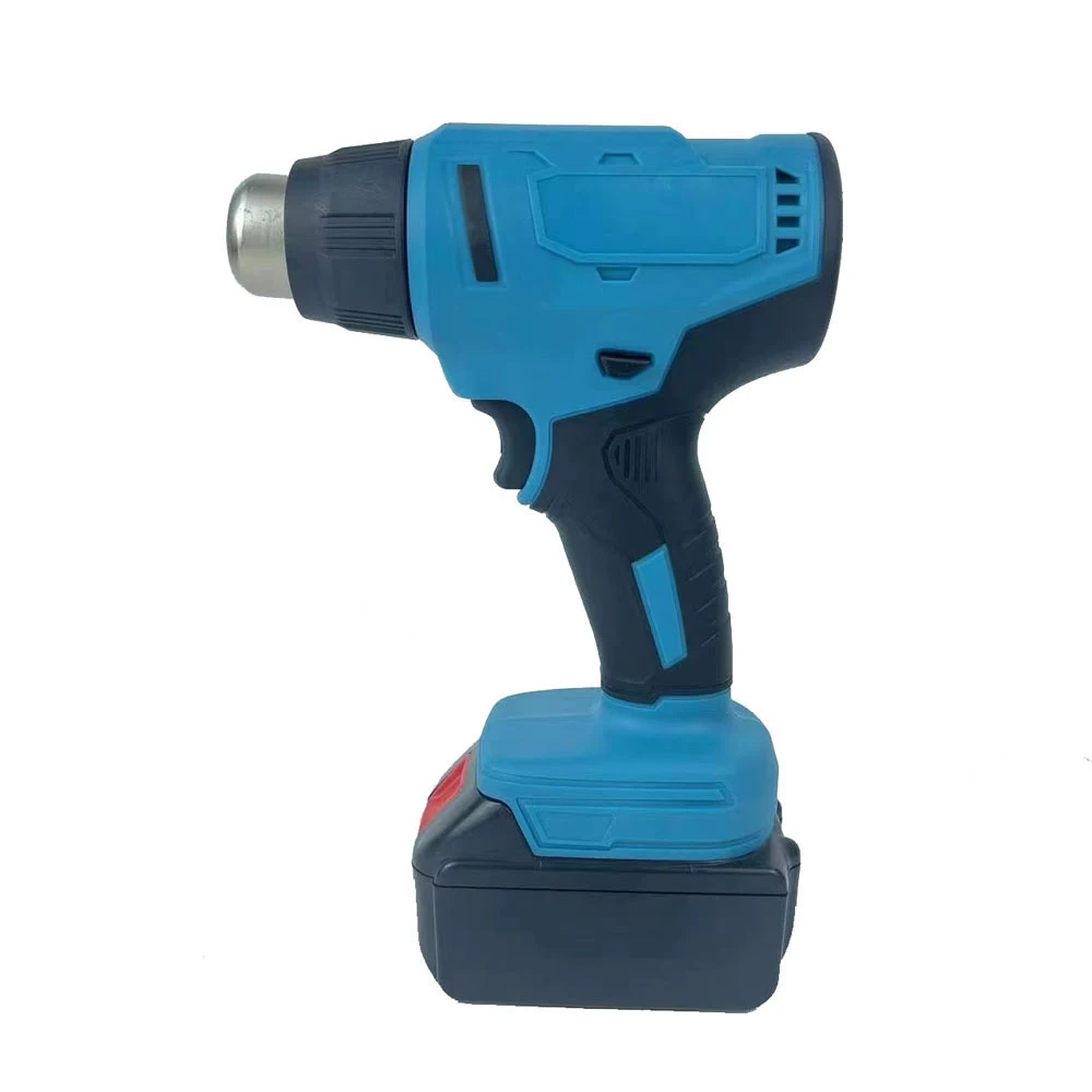 Lithium Rechargeable Hot Air Gun Small Wireless Plastic Welding Gun High Power Portable Heat Shrink Film Baking