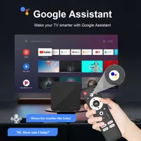 Android14 TV Box Smart 4K Домашний кинотеатр T1S AllwinnerH313 Netflix YouTube Wifi6 1000M Lan Bluetooth Chromecast Голосовой помощник — изображение 6