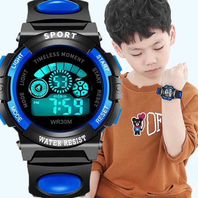 Reloj Deportivo Led Digital Infantil Niño Niña Regalo