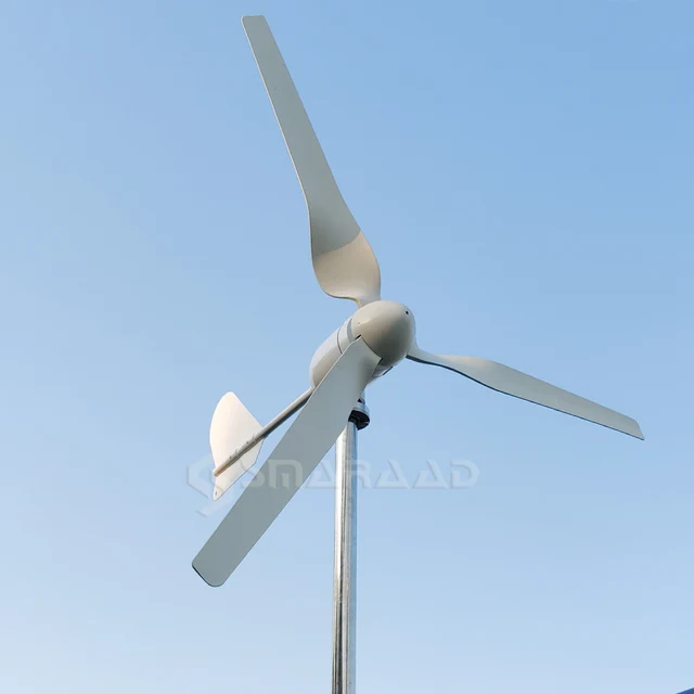 2000w 24v 48v freie Energie netz unabhängiges System horizontale Haus  windkraft anlagen Wind generator Leistung Windmühle mit MPTT-Regler -  AliExpress