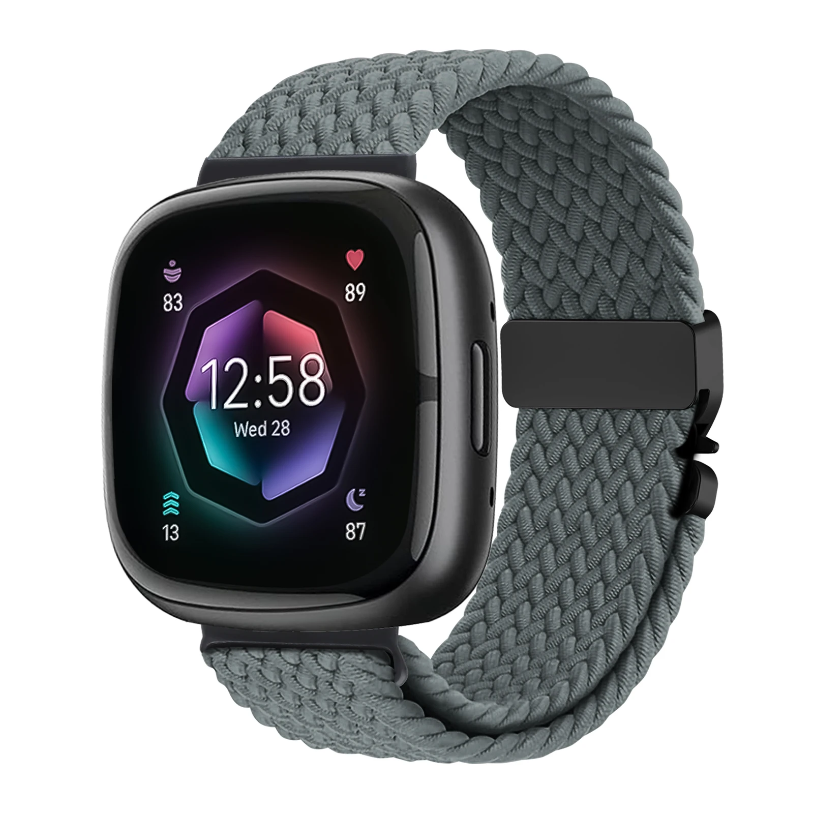 Breathable Woven Nylon Sport Bracelet Strap