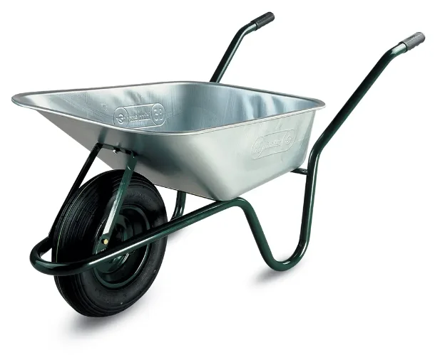 Heavy-Duty Wheelbarrow With Puncture-Proof Tires Ergonomic Design & 600kg Load Capacity For Construction, Mining, Landscaping