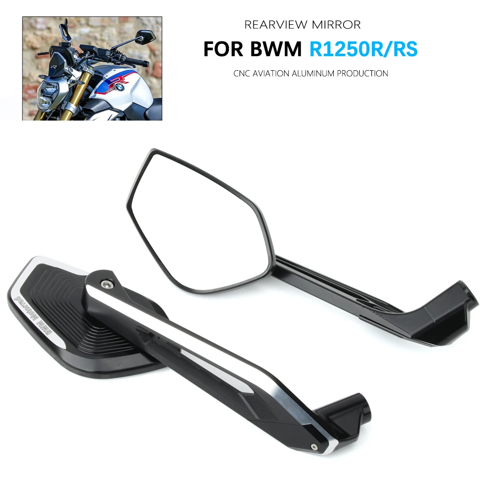 

Motorcycle Accessories Rearview Mirror For BMW R1250R/RS F900R G310R S1000R R1250RS F900XR C400X/GT CE04 Side Rear View Mirror