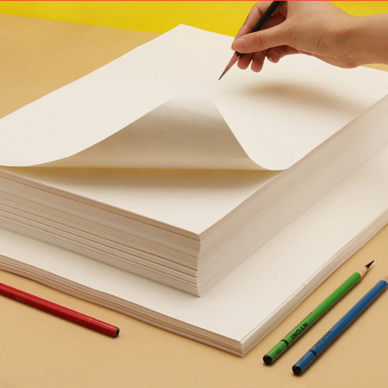 Student Painter Sketch Paper Thicken Drawing Papier 8k 180g Sketching Painting Coloring Paper Libreta De Dibujo School Supplies