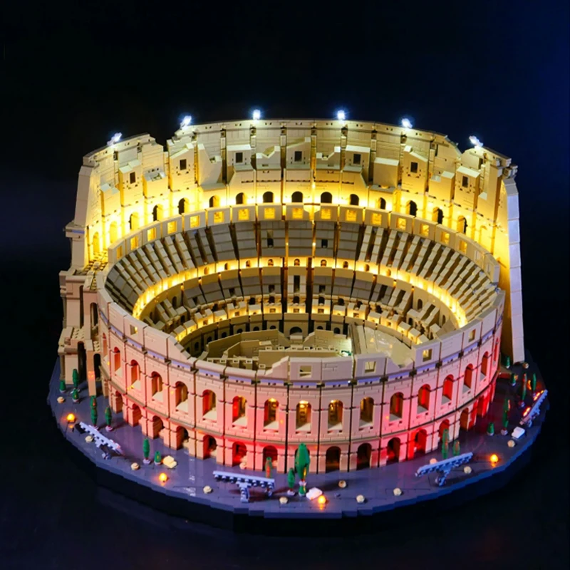 RC LED Light Kit For LEGO 10276 Colosseum Model Building Blocks Brick Toy（Only LED Light，Without Blocks Model)