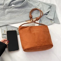 Stylish and Spacious Bucket Bag Shoulder Bags Underarm Handbag for Everyday Use Women Multicolor Retro Crossbody Bag - Image 6