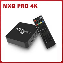 MXQ PRO 4K Android 11.1 TV Box S905L HD 3D Smart TV Box 2.4G WiFi Remote Control Media Player Set Top Box