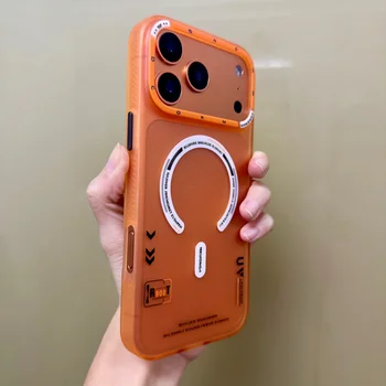 iPhone Matte Magnetic Case with Lens Frame 1