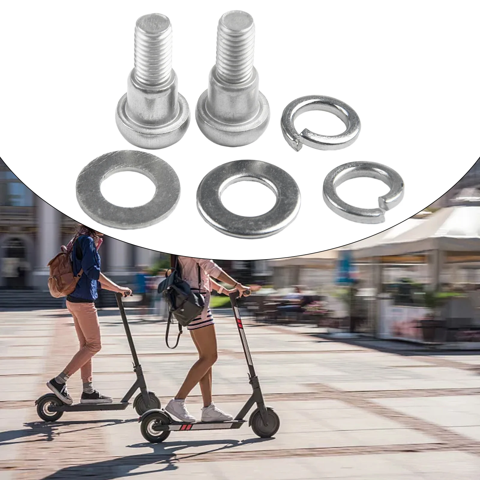 

2PCS Electric Scooter Rear Wheel Fixed Bolt Screws For Xiaomi M365/Pro Electric Scooter Rear Wheel Bearing Assembly