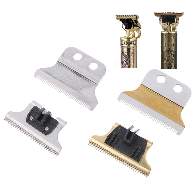 Metal T-Shaped Hair Clipper Blade T9 Blade Trimmer Replacement Clipper Head Kit