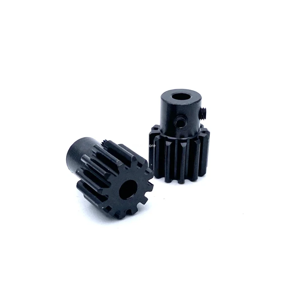1M 12T 4mm Hole Motor reduction Gear Carbon steel Machine accessories Science technology DIY