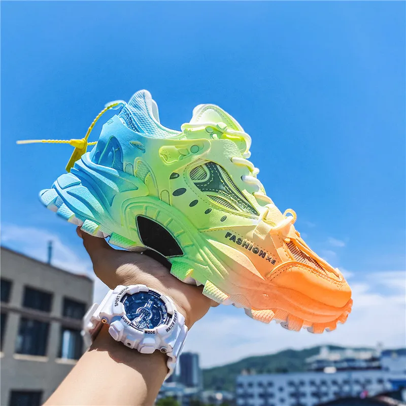 Thick Sole Height Increasing Dad Shoe Men Women Sneakers Reflective Sports Running Shoes Casual Tennis Shoes running shoes women sneakers men sneakers