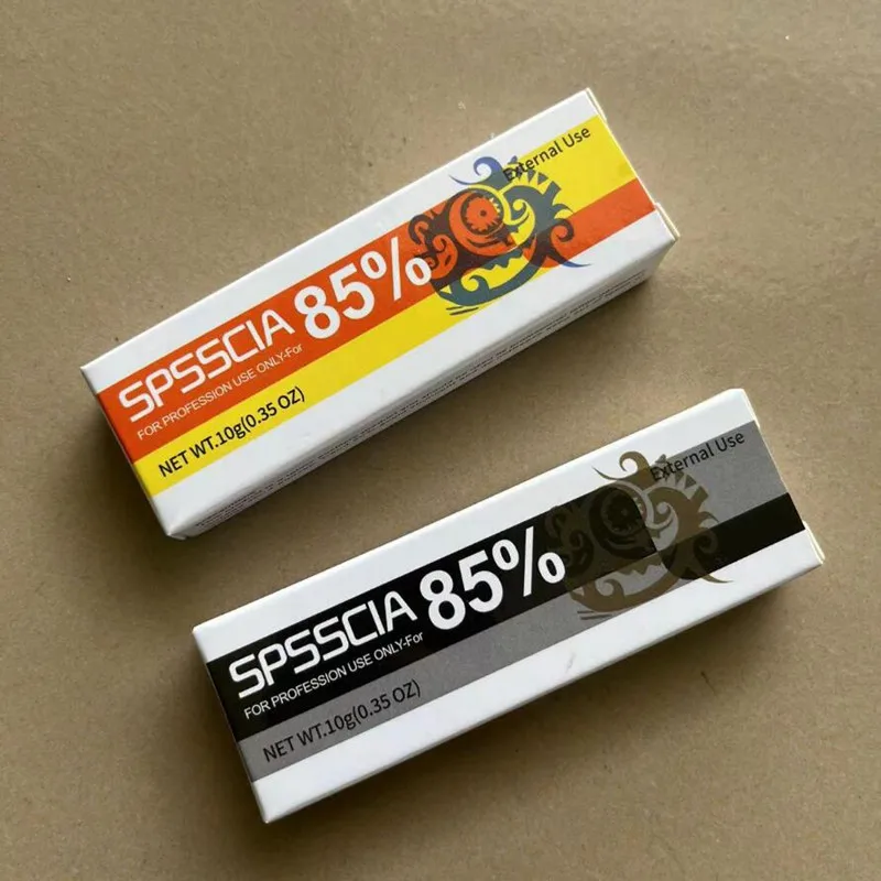 

New Arrival 85% Spsscia Tattoo Cream Before Permanent Makeup Microblading Eyebrow Lips Body Skin 10g