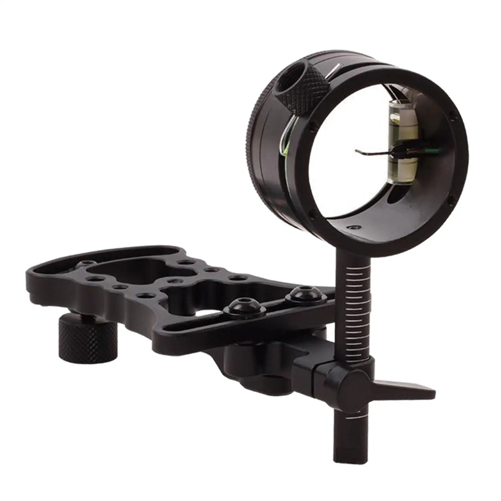 Deluxe Single Pin Bow Sight Hunting Compound Bow Sight Accessory