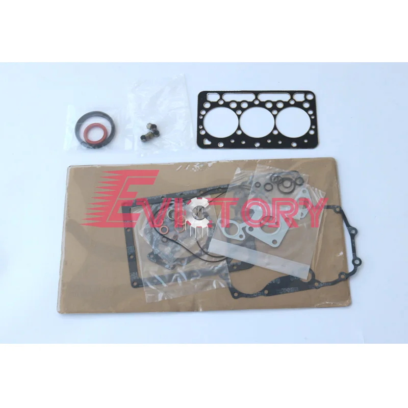 

For KUBOTA D782 engine kit valve guide piston ring overhaul gasket kit crankshaft main conrod bearing