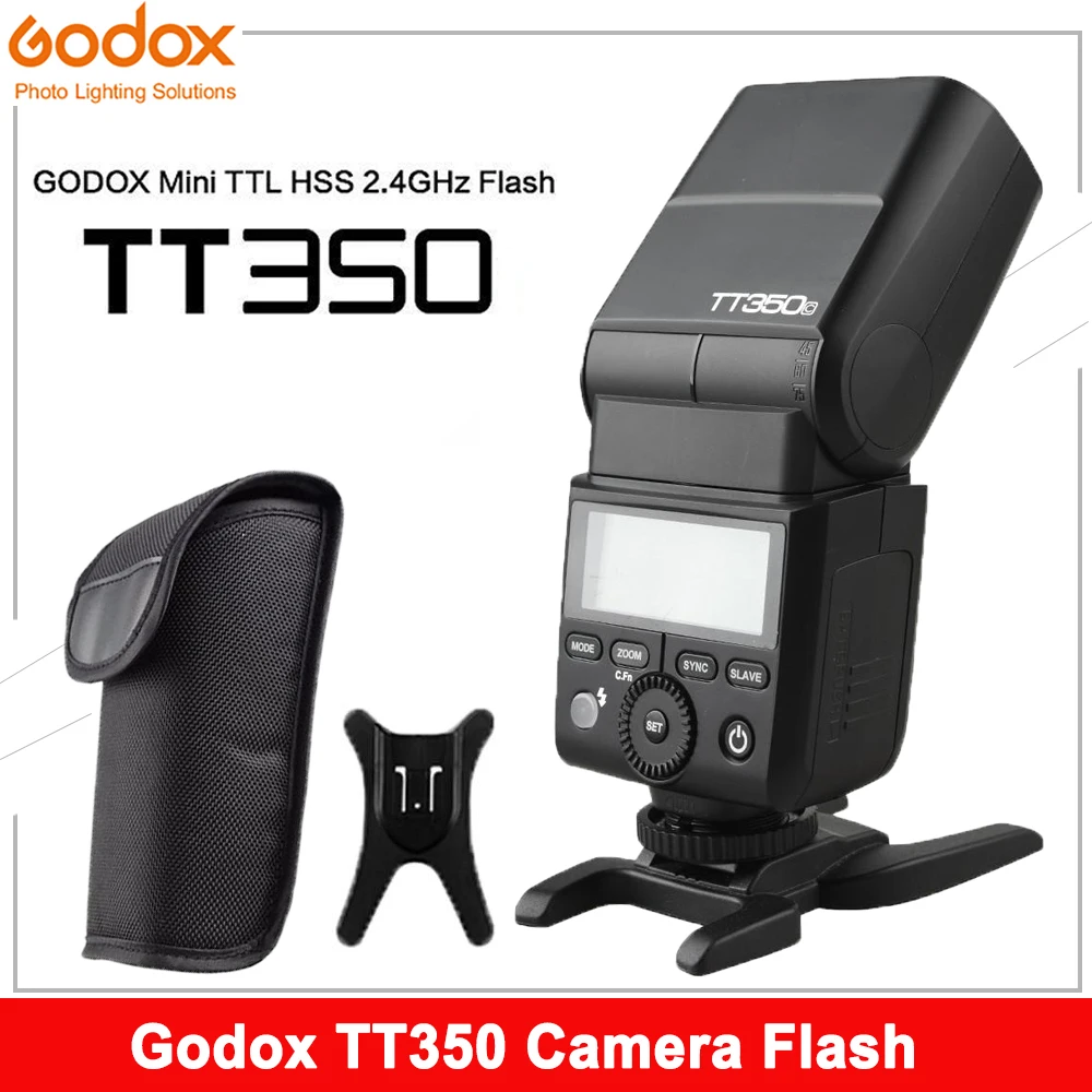 

Godox TT350C TT350N TT350S TT350F TT350F TT350O Flash 2.4G HSS TTL Wireless Speedlite Flash for Sony Nikon Canon Olympus Fuji