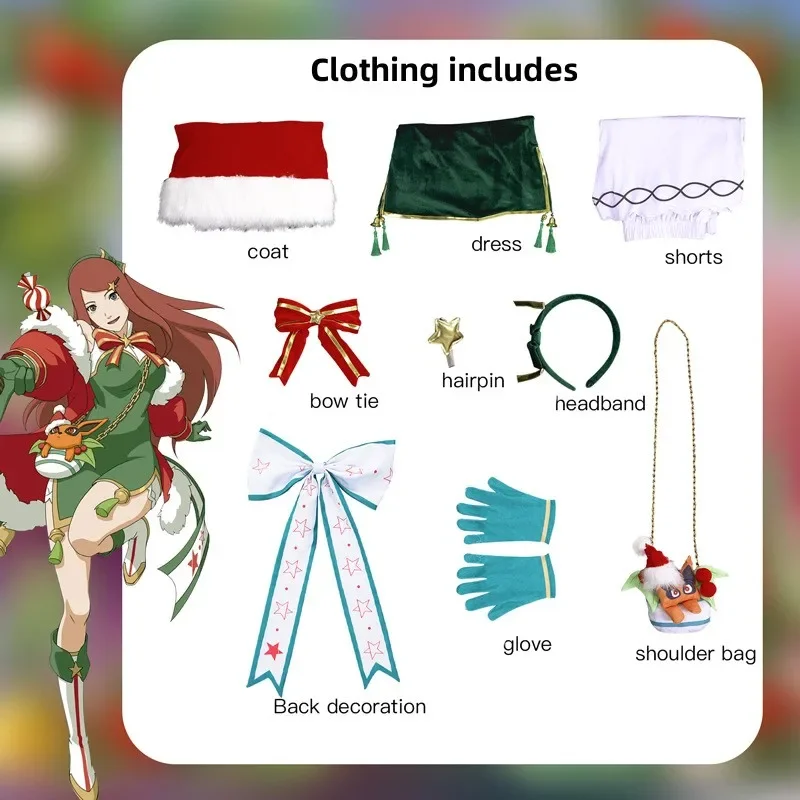 Generic Red Cloak Dress Cosplay Costume for Women (Unofficial)