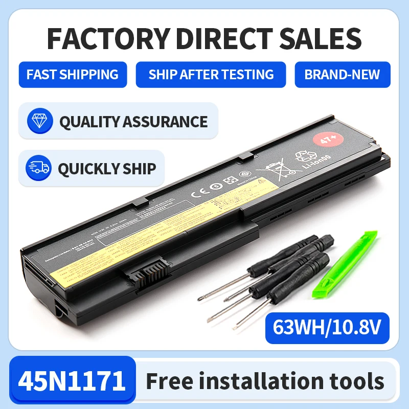 Somi-Laptop Battery For Lenovo ThinkPad X200 X200S X201 X201S X201I Series 42T4834 45N1171 42T4535 42T4543 42T4650 5800mAh 63Wh