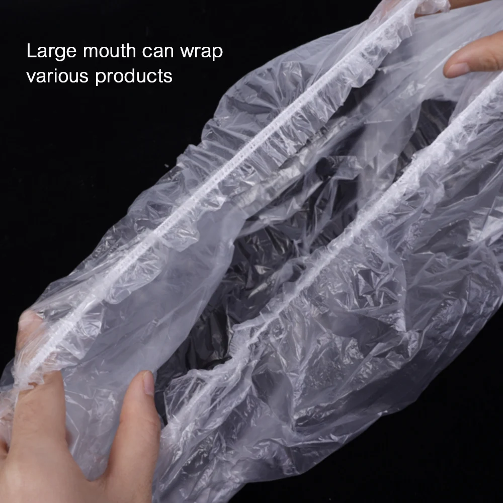 Description Picture 6 of item1/5Pcs 70x145cm Air Conditioner Dust Cover Disposable Indoor Unit Cover Furniture Oven Fan Large Elastic Bag Household Dustproof