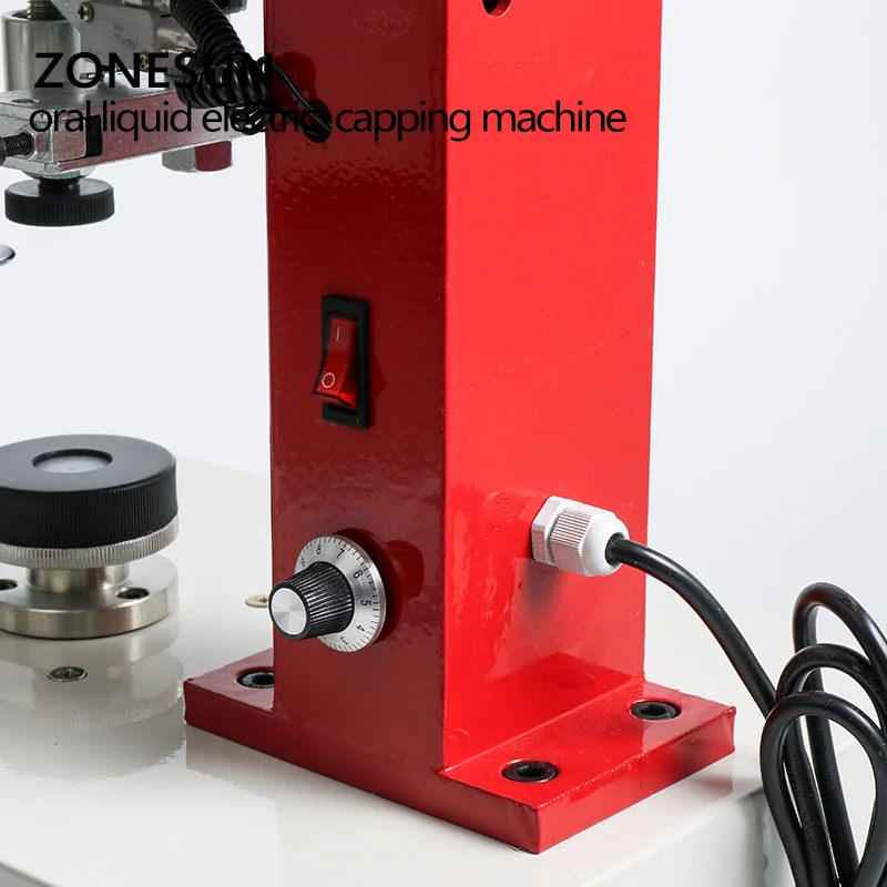 ZONESUN 10-35mm láhev capper lahvičky krimpovací parfém kapalina rozluštění elektrický capping stroj