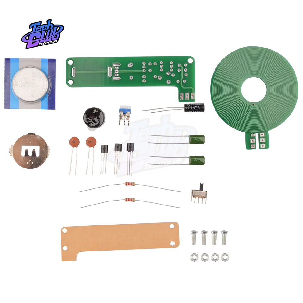 Metal Detector DC 3V-5V Metal Detector Kit Electronic Kit Sensor Board Module DIY Electronic Part Metal Detector DIY Accessories