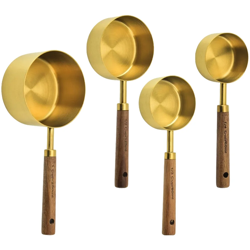 

4Pcs Measurements Tool Measuring Spoon Gift for Measuring Dry and Liquid Ingredients