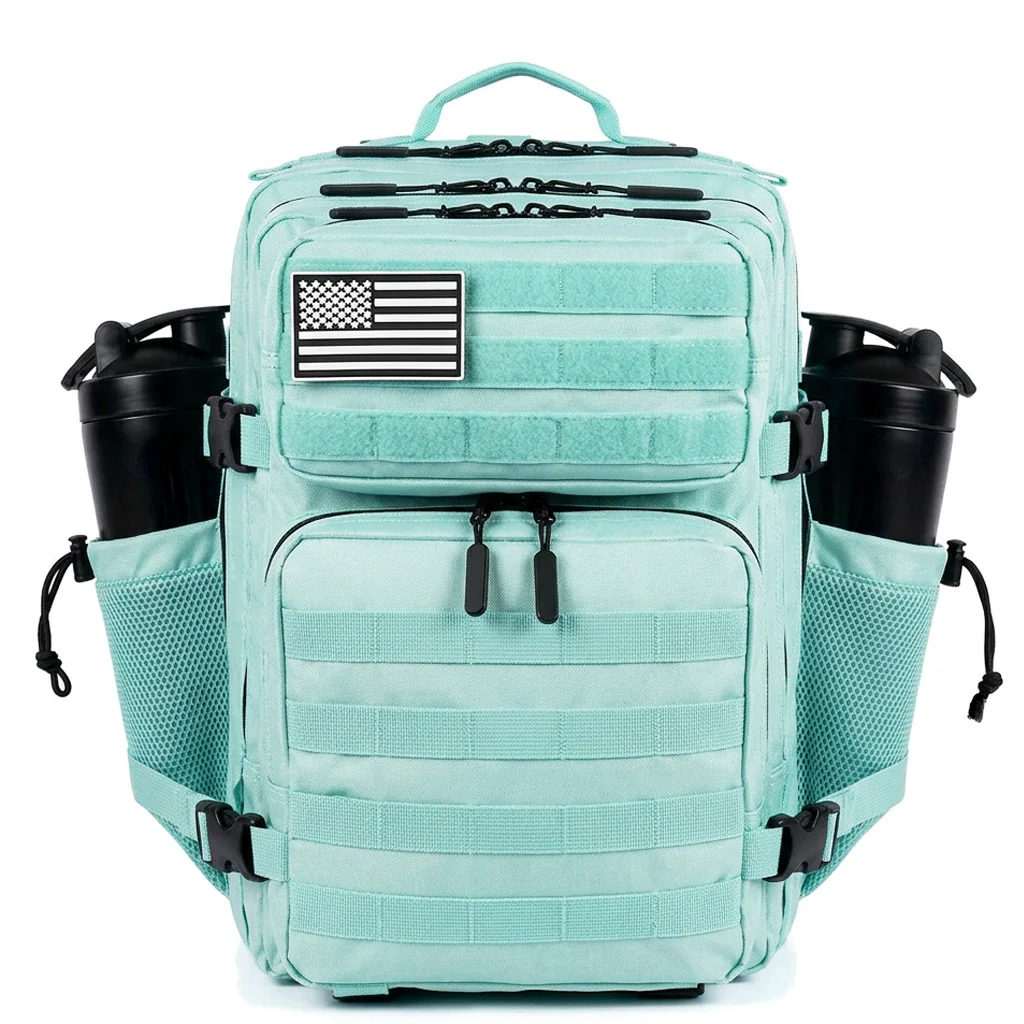 Tactical Backpack 35L Tactical Backpack for Women Men Molle Outdoor Travel Camping Hiking Bag Sports Weekend Athlete Gym Rucksack Dual Cup Holders
