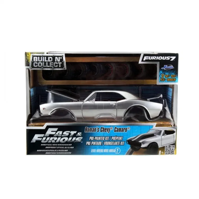 

Jada 1:24 Roman’s 1967 Chevy Camaro Model Kit Model Car Diecast Toy Cars Metal 12+y Car Children Gift Collection J51