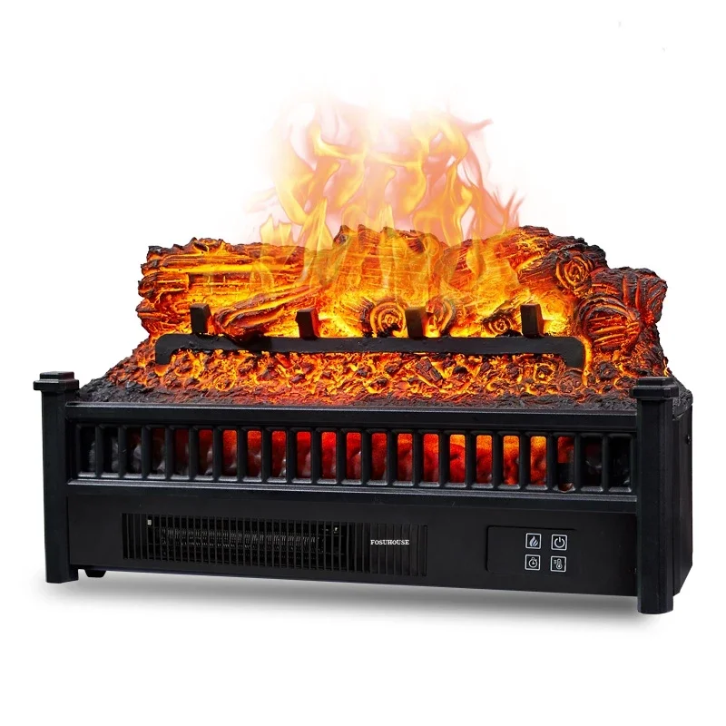 American Fireplaces Decorative Cabinet Charcoal Brazier Heater Home Decor Simulated Firewood Flame Electronic Fireplace N