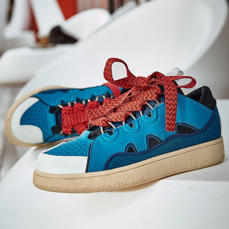 

36-45 Mens Women Designer Sneakers Luxury Trend Fashion Chunky Dad White Leather Casual Sport Platform Shoes for Men Skateboard