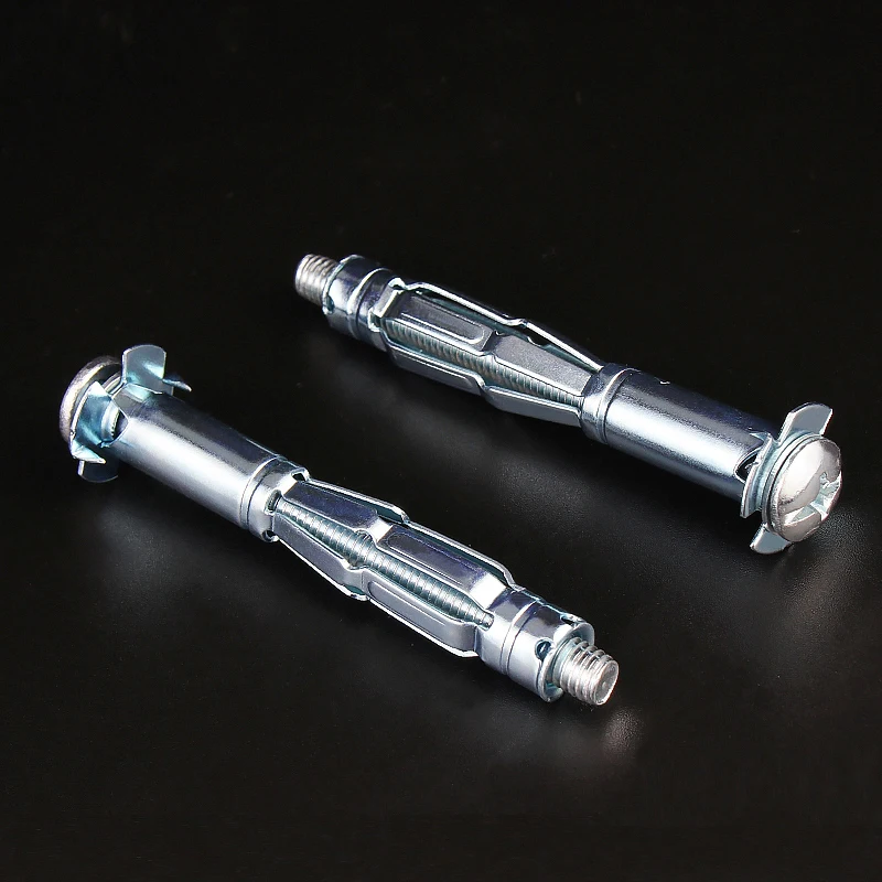 Molly Bolt Nut Drywall Expansion Screw Bolt Pipe Set M4 M5 M6 M8 Hollow Brick Gypsum Board Irons Bolts Ceiling Expansion Anchor