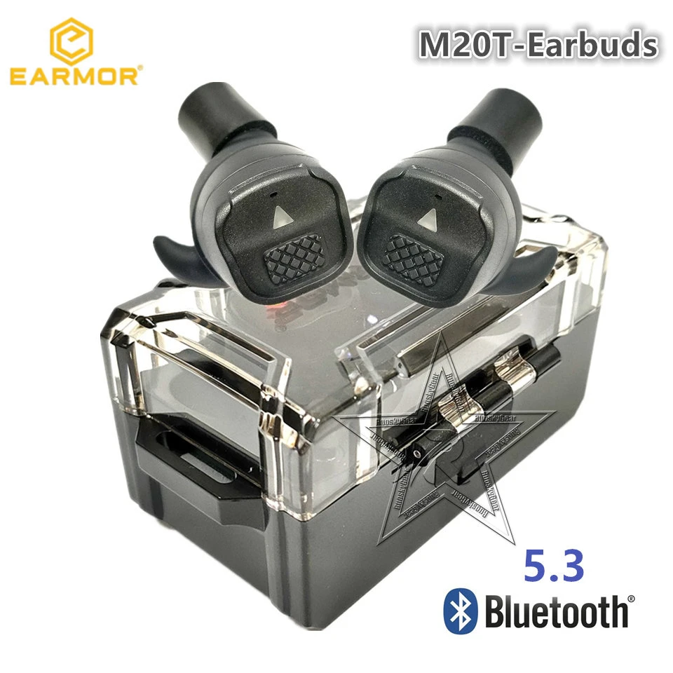 Earmor Tactical Outdoor M20t Bluetooth Earplug Electronic Earplug ...