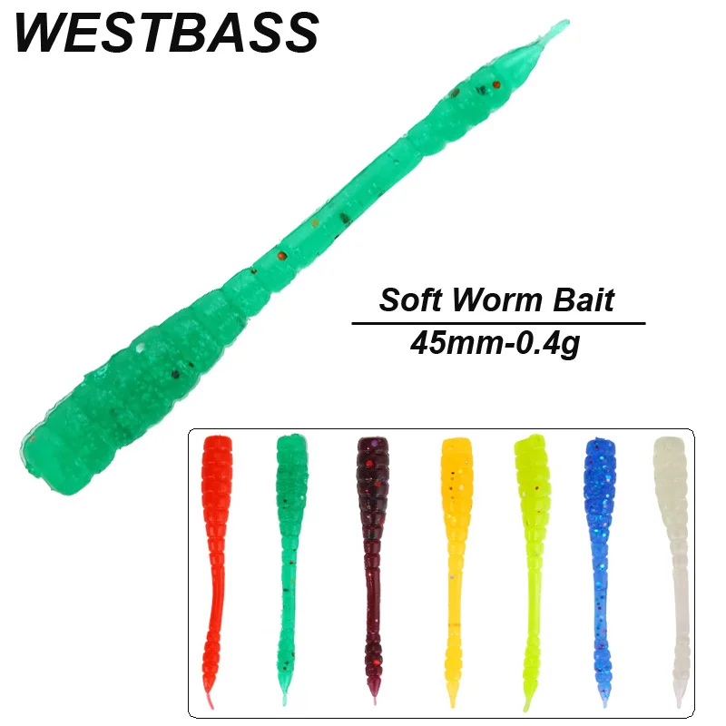 https://ae01.alicdn.com/kf/S2c307ac7557c4894a39e840e650abd30M/WESTBASS-50PCS-Micro-Worm-Baits-45mm-0-4g-Silicone-Larva-Wobblers-Rubber-Shrimp-cebos-Artificial-Swimbait.jpg